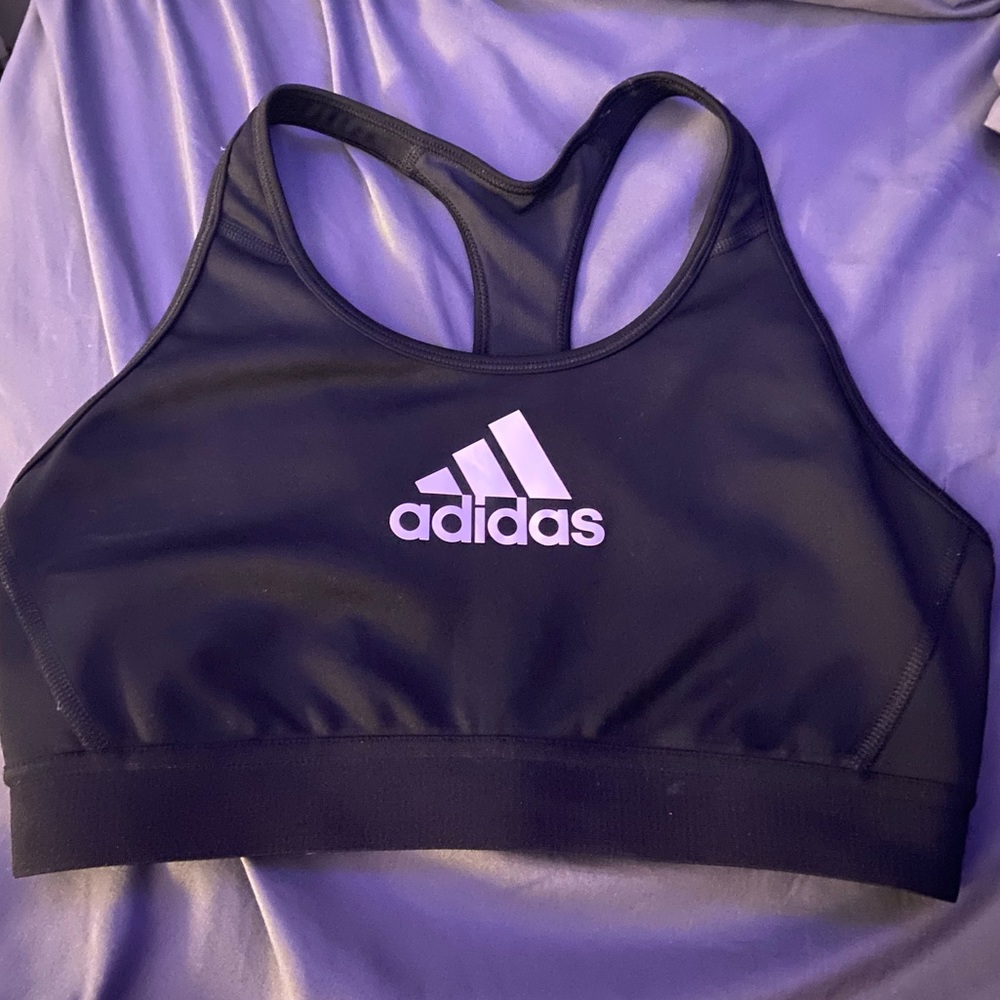 Black Adidas Sports Bra.
